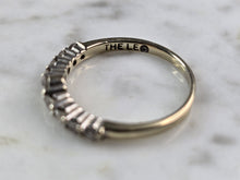 Load image into Gallery viewer, Womens Vintage Estate 14K White Gold Diamond Leo Ring  3.0g E5161