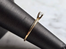 Load image into Gallery viewer, Womens Vintage Estate 14K Gold Tessler Weiss Diamond Engagement Ring 1.7g E5162
