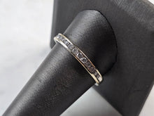 Load image into Gallery viewer, Womens Vintage Estate 10K White Gold Diamond Ring 2.5g #E5189