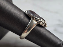 Load image into Gallery viewer, Womens Sterling Silver Abalone Harley Davidson Motorcycle Ring 8.7g E5194