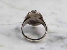 Load image into Gallery viewer, Womens Sterling Silver Abalone Harley Davidson Motorcycle Ring 8.7g E5194