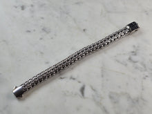 Load image into Gallery viewer, Womens John Hardy Sterling Silver Black Sapphire Bracelet, 77.4g #E5198