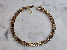 Load image into Gallery viewer, Womens Vintage Estate 14K Yellow Gold Italian Bracelet 8.3g E5214