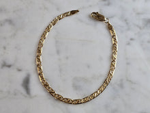 Load image into Gallery viewer, Womens Vintage Estate 14K Yellow Gold Italian Bracelet 4.8g E5222