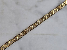 Load image into Gallery viewer, Womens Vintage Estate 14K Yellow Gold Italian Bracelet 4.8g E5222