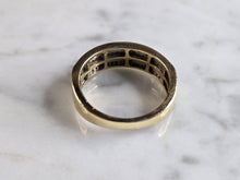 Load image into Gallery viewer, Womens Vintage Estate 10K Gold Diamond Cluster Ring 3.4g #E5312