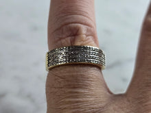 Load image into Gallery viewer, Womens Vintage Estate 10K Gold Diamond Cluster Ring 3.4g #E5312