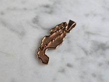 Load image into Gallery viewer, Womens Vintage Estate 10K Rose Gold Mexico Pendant 1.7g E5426