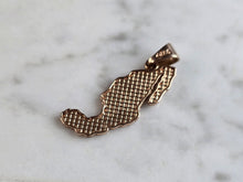 Load image into Gallery viewer, Womens Vintage Estate 10K Rose Gold Mexico Pendant 1.7g E5426