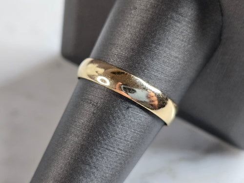 Mens Vintage Estate 14k Gold Tessler Weiss Wedding Ring Band, 2.1g E5458