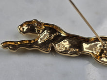 Load image into Gallery viewer, Womens Vintage Estate 14K Yellow Gold Cheetah Cat Brooch 9.2g E5500