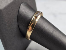 Load image into Gallery viewer, Mens Vintage Estate 14k Yellow Gold Diamond Ring 4.7g  #E5509