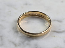 Load image into Gallery viewer, Mens Vintage Estate 14k Yellow Gold Diamond Ring 4.7g  #E5509