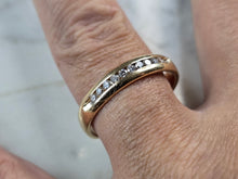 Load image into Gallery viewer, Mens Vintage Estate 14k Yellow Gold Diamond Ring 4.7g  #E5509