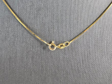 Load image into Gallery viewer, Womens Vintage Estate 14K Yellow Gold Diamond Pendant Necklace 3.2g E5530
