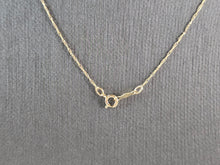 Load image into Gallery viewer, Womens Vintage Estate 10K Mixed Gold Love Pendant Necklace 1.7g #E5531
