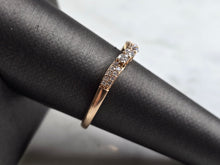 Load image into Gallery viewer, Womens Vintage Estate 14K Yellow Gold Diamond Ring 2.3g E5584