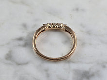 Load image into Gallery viewer, Womens Vintage Estate 14K Yellow Gold Diamond Ring 2.3g E5584