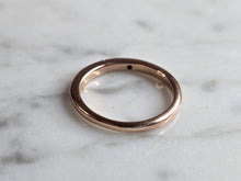 Load image into Gallery viewer, Womens Vintage Estate 14K Rose Gold Ruby Ring 2.3g E5600