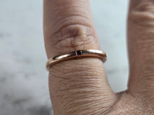 Load image into Gallery viewer, Womens Vintage Estate 14K Rose Gold Ruby Ring 2.3g E5600