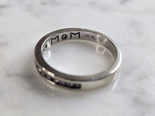Load image into Gallery viewer, Womens Vintage Estate 10K White Gold Diamond Ring 3.3g E5617