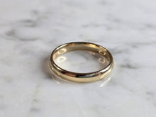 Load image into Gallery viewer, Womens Vintage Estate 14k Yellow Gold Wedding Ring Band, 2.8g E5620