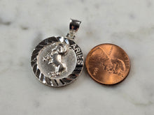 Load image into Gallery viewer, Womens Vintage Estate Sterling Silver Zodiac Aries Pendant 3.5g E5674