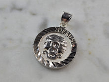 Load image into Gallery viewer, Womens Vintage Estate Sterling Silver Zodiac Gemini Pendant 3.5g E5683