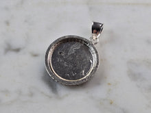Load image into Gallery viewer, Womens Vintage Estate Sterling Silver Zodiac Libra Pendant 3.5g E5685