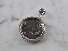 Load image into Gallery viewer, Womens Vintage Estate Sterling Silver Zodiac Sagittarius Pendant 3.5g E5689