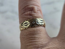 Load image into Gallery viewer, Womens Vintage Estate 14k Yellow Gold Ring 2.9g #E5691