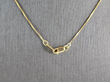 Load image into Gallery viewer, Jane Seymore 14K Gold Necklace W/ Open Heart Diamond Pendant 4.2g #E5706