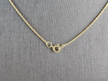 Load image into Gallery viewer, Womens Vintage Estate 10K Yellow Gold Amethyst Pendant Necklace 1.5g #E5707