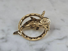 Load image into Gallery viewer, Mens Vintage Estate 14K Michael Anthony Miami Dolphins 86' Pendant 5.1g E5709