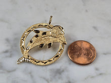 Load image into Gallery viewer, Mens Vintage Estate 14K Michael Anthony Miami Dolphins 86' Pendant 5.1g E5709