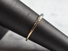 Load image into Gallery viewer, Womens Vintage Estate 14K Yellow Gold Diamond Ring, 0.9g E5734