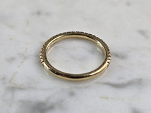 Load image into Gallery viewer, Womens Vintage Estate 14K Yellow Gold Reverie Lab Diamond Ring 1.9g #E5735
