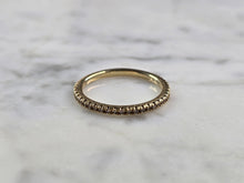 Load image into Gallery viewer, Womens Vintage Estate 14K Yellow Gold Reverie Lab Diamond Ring 1.9g #E5735