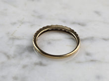 Load image into Gallery viewer, Womens Vintage Estate 14K Yellow Gold Diamond Ring, 1.7g E5738