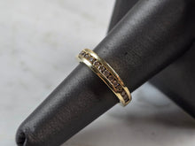 Load image into Gallery viewer, Womens Vintage Estate 14K Yellow Gold Diamond Ring 4.0g E5752
