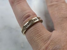 Load image into Gallery viewer, Womens Vintage Estate 14K Yellow Gold Diamond Ring 4.0g E5752