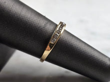 Load image into Gallery viewer, Womens Vintage Estate 14k Gold Magic Glo Diamond Ring 3.0g #E5754