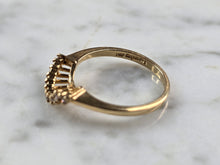 Load image into Gallery viewer, Womens Vintage Estate 14K Yellow Gold Exquisite Diamond Ring Set 4.6g E5755