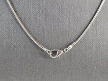 Load image into Gallery viewer, Womens Vintage Estate Religious Sterling Silver CZ Cross Necklace 8.4g E5760