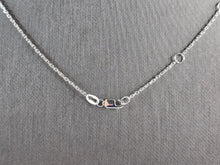 Load image into Gallery viewer, Women Vintage Sterling Silver Lucky Horseshoe Pendant Necklace 11.1g E5761
