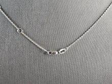 Load image into Gallery viewer, Womens Vintage Estate Sterling Silver Topaz Pendant Necklace 5.2g E5769
