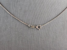 Load image into Gallery viewer, Womens Vintage Sterling Silver Modernist Tanzanite Pendant Necklace 5.5g E5770