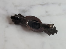 Load image into Gallery viewer, Womens Vintage Estate Sterling Silver Modernist Brooch 5.9g E5800