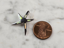 Load image into Gallery viewer, Womens Sterling Silver Starfish Opal Pendant 2.7g E5803