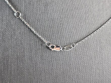 Load image into Gallery viewer, Sterling Silver Jewish Judaica Star of David CZ Pendant Necklace, 6.3g E5820